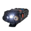 1.5" LCD 5W 144~148MHz / 420~450MHz Dual Band Walkie Talkie with 1-LED Flashlight (Black)