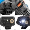 1.5" LCD 5W 144~148MHz / 420~450MHz Dual Band Walkie Talkie with 1-LED Flashlight (Black)
